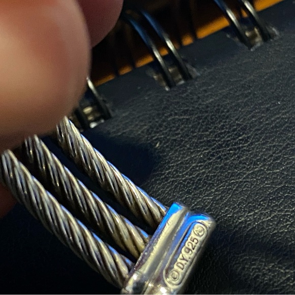 David Yurman diamond confetti bracelet 925 - Picture 4 of 4